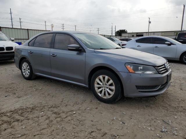 1VWAS7A38EC121068 - 2014 VOLKSWAGEN PASSAT S GRAY photo 4