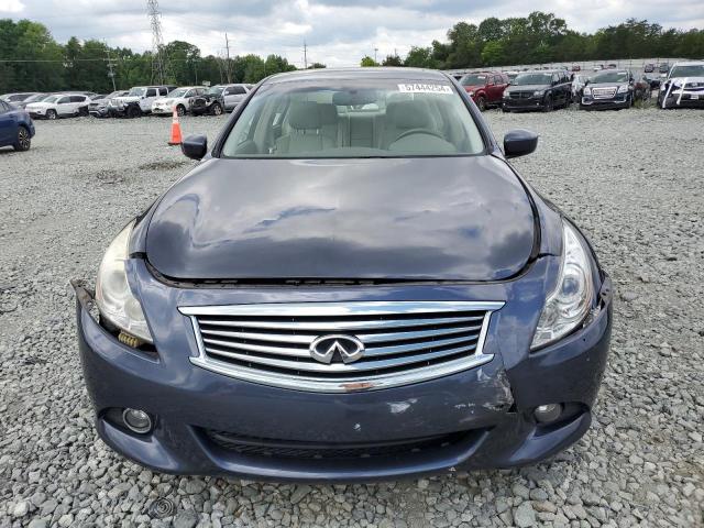 JN1DV6AP8BM601477 - 2011 INFINITI G25 BASE GRAY photo 5