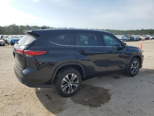 5TDGZRAH3MS518829 - 2021 TOYOTA HIGHLANDER XLE BLACK photo 3