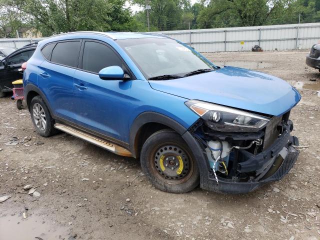 KM8J33A40JU600313 - 2018 HYUNDAI TUCSON SEL BLUE photo 4