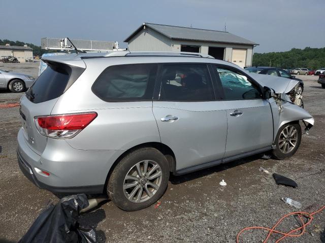 5N1AR2MMXEC618530 - 2014 NISSAN PATHFINDER S SILVER photo 3