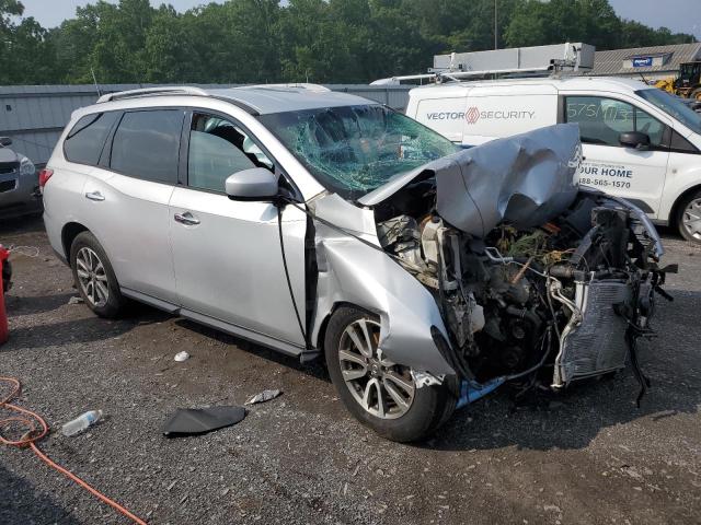 5N1AR2MMXEC618530 - 2014 NISSAN PATHFINDER S SILVER photo 4