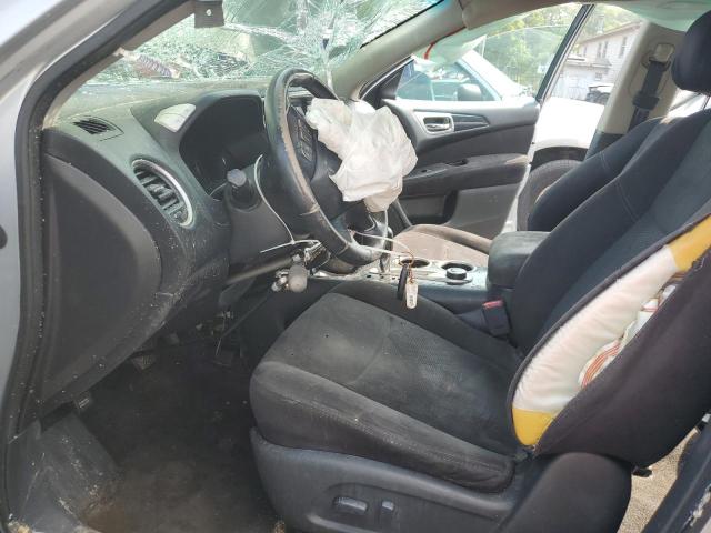 5N1AR2MMXEC618530 - 2014 NISSAN PATHFINDER S SILVER photo 7