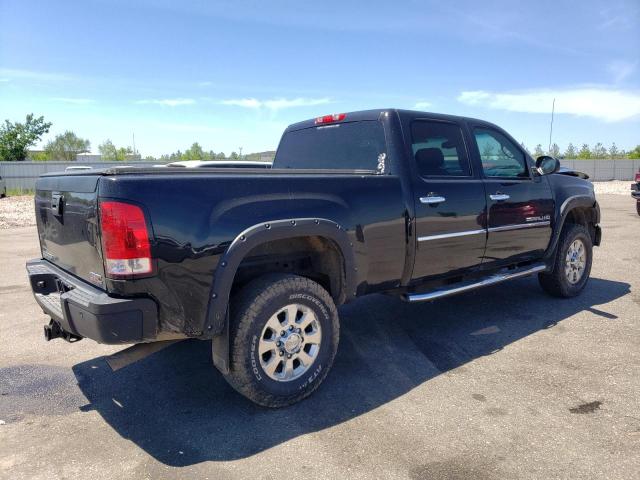 1GT125CG0BF263075 - 2011 GMC SIERRA K2500 DENALI BLACK photo 3