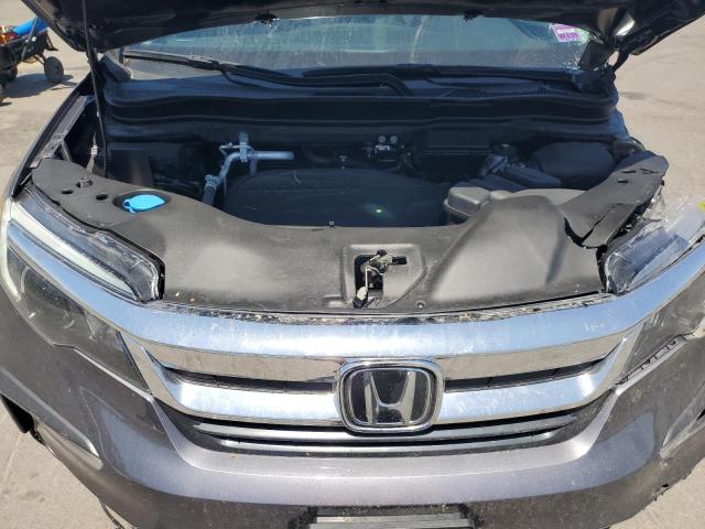 5FNYF6H58MB092972 - 2021 HONDA PILOT EXL GRAY photo 12