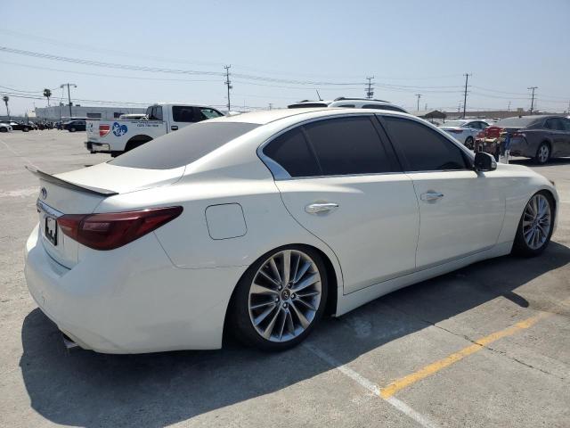 JN1EV7APXJM364516 - 2018 INFINITI Q50 LUXE WHITE photo 3