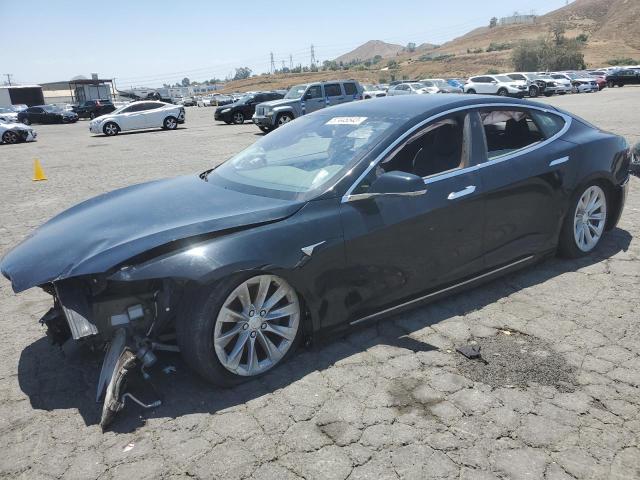 5YJSA1E24JF280904 - 2018 TESLA MODEL S Սև լուսանկար 1