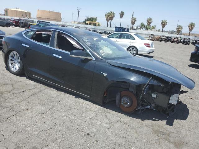 5YJSA1E24JF280904 - 2018 TESLA MODEL S Սև լուսանկար 4