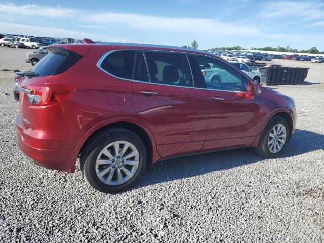 LRBFXBSA8HD201087 - 2017 BUICK ENVISION ESSENCE أحمر صورة 3