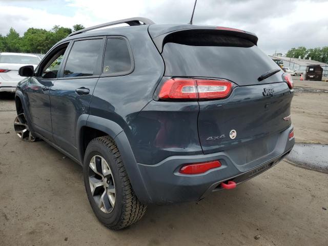 1C4PJMBB6HW517314 - 2017 JEEP CHEROKEE TRAILHAWK 蓝色 照片 2
