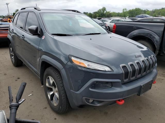 1C4PJMBB6HW517314 - 2017 JEEP CHEROKEE TRAILHAWK 蓝色 照片 4