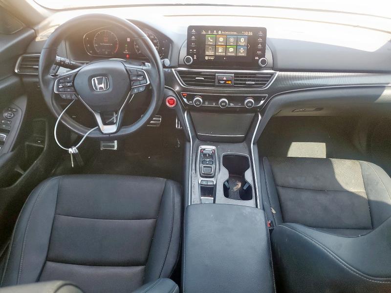 1HGCV2F36KA011725 - 2019 HONDA ACCORD SPORT Темно-сірий фото 8
