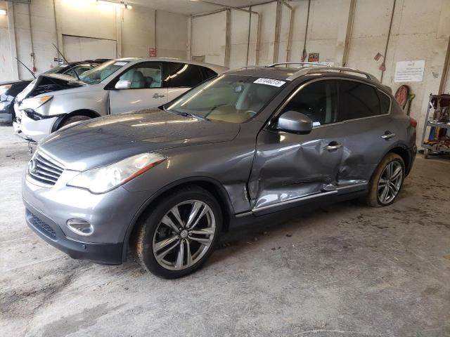 JN1AJ0HR9BM854178 - 2011 INFINITI EX35 BASE GRAY photo 1