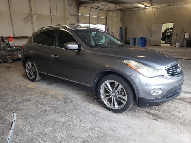 JN1AJ0HR9BM854178 - 2011 INFINITI EX35 BASE GRAY photo 4