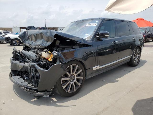 SALGV3TF1EA193139 - 2014 LAND ROVER RANGE ROVE AUTOBIOGRAPHY BLACK photo 1