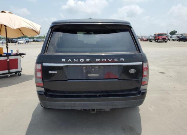 SALGV3TF1EA193139 - 2014 LAND ROVER RANGE ROVE AUTOBIOGRAPHY BLACK photo 6