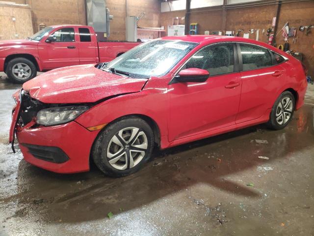 2HGFC2F50GH527480 - 2016 HONDA CIVIC LX RED photo 1