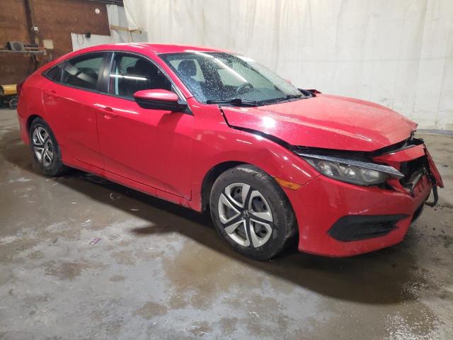 2HGFC2F50GH527480 - 2016 HONDA CIVIC LX RED photo 4