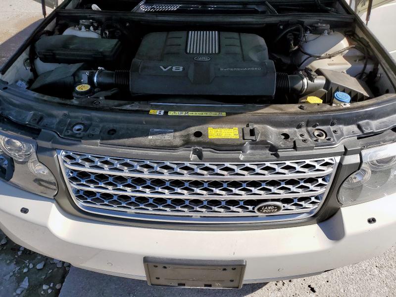 SALMP1E49AA327936 - 2010 LAND ROVER RANGE ROVE AUTOBIOGRAPHY WHITE photo 12