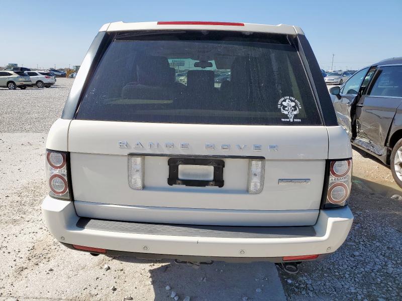 SALMP1E49AA327936 - 2010 LAND ROVER RANGE ROVE AUTOBIOGRAPHY WHITE photo 6