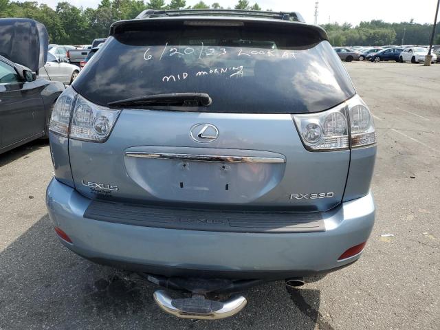 2T2HA31U26C093178 - 2006 LEXUS RX 330 BLUE photo 6