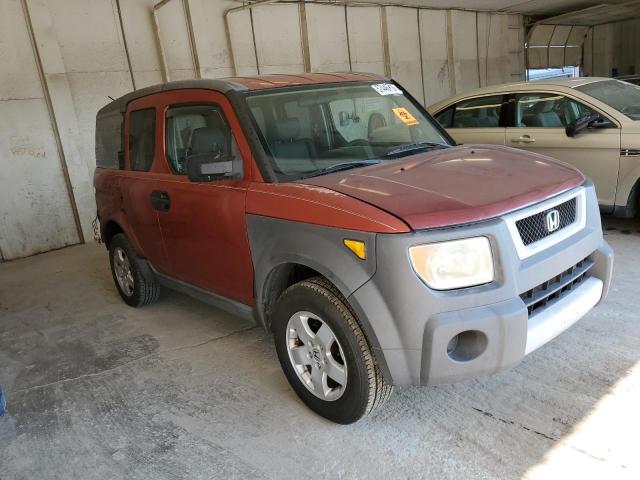 5J6YH28533L022689 - 2003 HONDA ELEMENT EX ORANGE photo 4