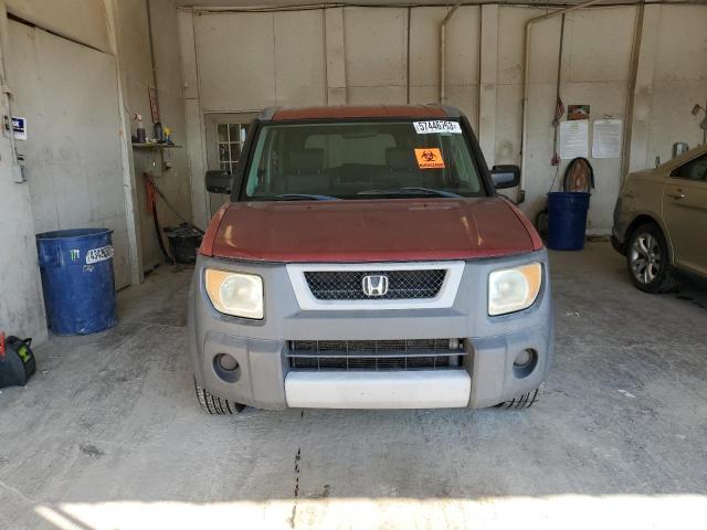 5J6YH28533L022689 - 2003 HONDA ELEMENT EX ORANGE photo 5