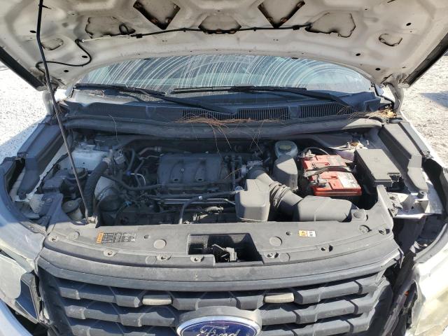 1FM5K8AR6GGC95632 - 2016 FORD EXPLORER POLICE INTERCEPTOR თეთრი ფოტო 12