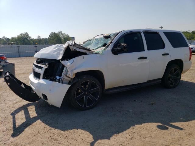 1GNEC03028R255546 - 2008 CHEVROLET TAHOE C1500 POLICE WHITE photo 1