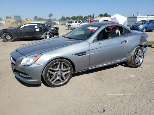 WDDPK5HA3DF052962 - 2013 MERCEDES-BENZ SLK 350 GRAY photo 1