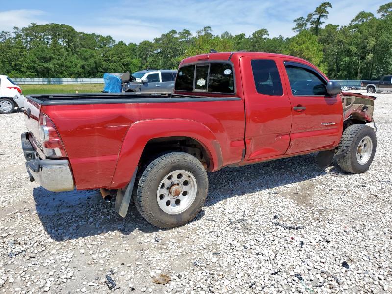 5TFTU4GN8FX086491 - 2015 TOYOTA TACOMA PRERUNNER ACCESS CAB RED photo 3