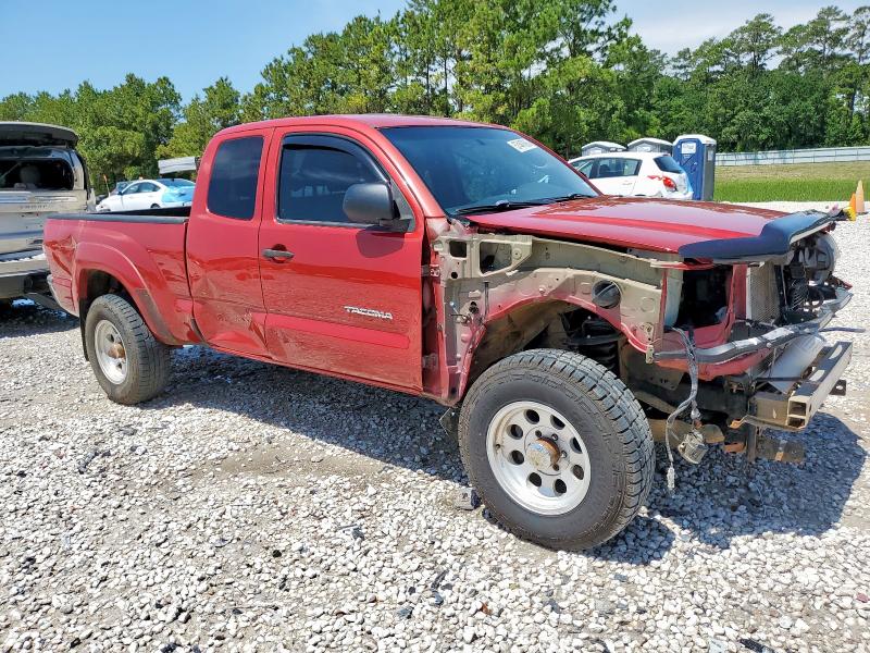 5TFTU4GN8FX086491 - 2015 TOYOTA TACOMA PRERUNNER ACCESS CAB RED photo 4
