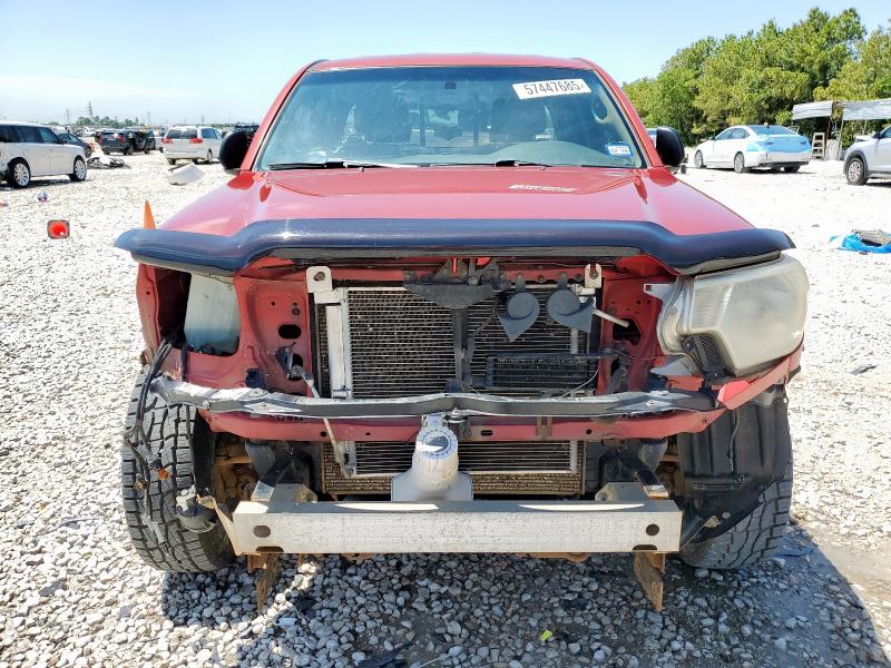 5TFTU4GN8FX086491 - 2015 TOYOTA TACOMA PRERUNNER ACCESS CAB RED photo 5