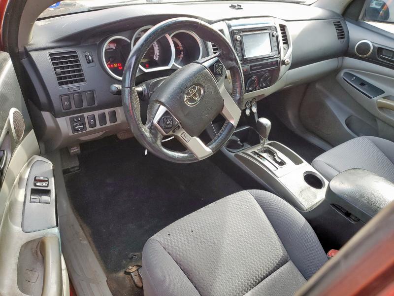 5TFTU4GN8FX086491 - 2015 TOYOTA TACOMA PRERUNNER ACCESS CAB RED photo 8