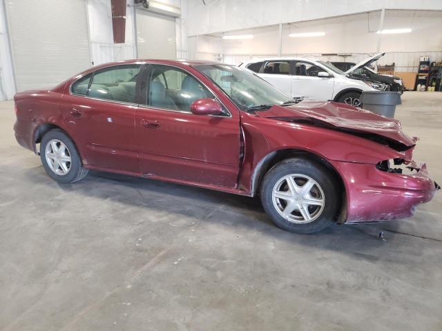 1G3NL52F72C169395 - 2002 OLDSMOBILE ALERO GL MAROON photo 4