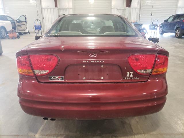 1G3NL52F72C169395 - 2002 OLDSMOBILE ALERO GL MAROON photo 6