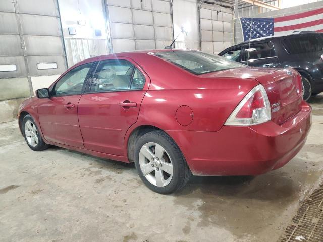 3FAHP07Z87R247303 - 2007 FORD FUSION SE RED photo 2