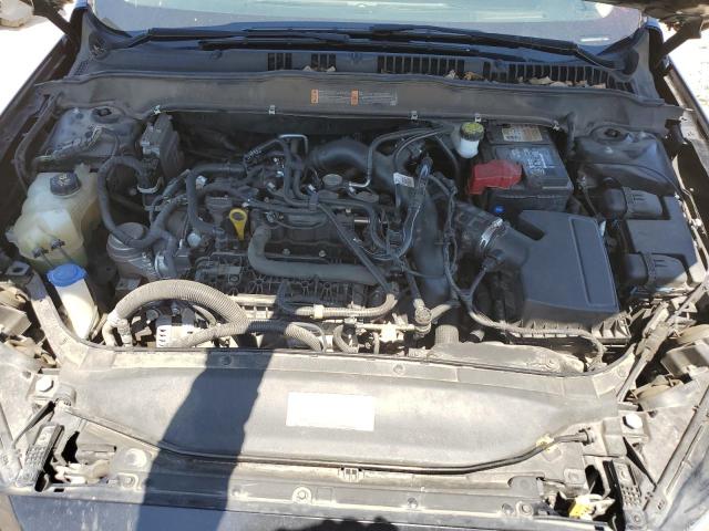 3FA6P0HD3LR198743 - 2020 FORD FUSION SE BLACK photo 11