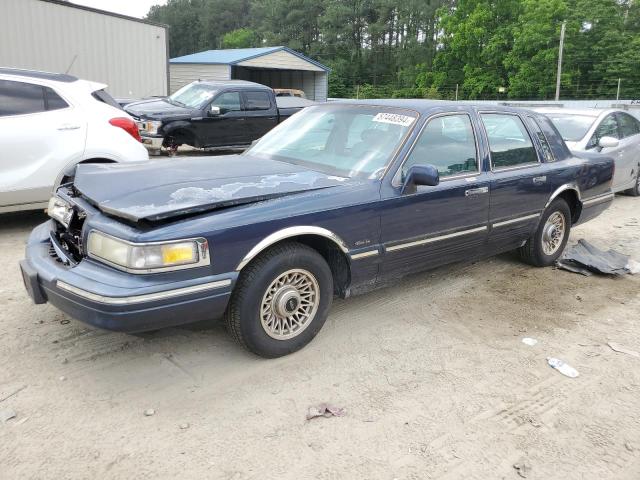 1LNLM81W3VY604827 - 1997 LINCOLN TOWN CAR EXECUTIVE BLUE photo 1