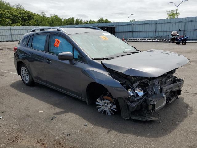 4S3GTAB66J3748832 - 2018 SUBARU IMPREZA PREMIUM GRAY photo 4