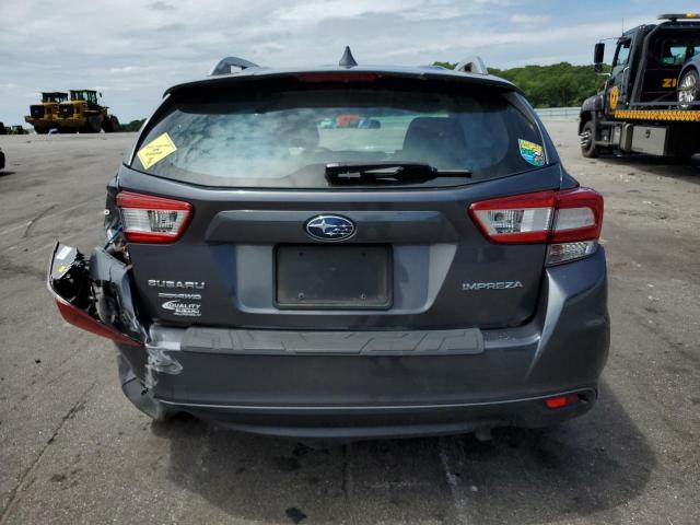 4S3GTAB66J3748832 - 2018 SUBARU IMPREZA PREMIUM GRAY photo 6