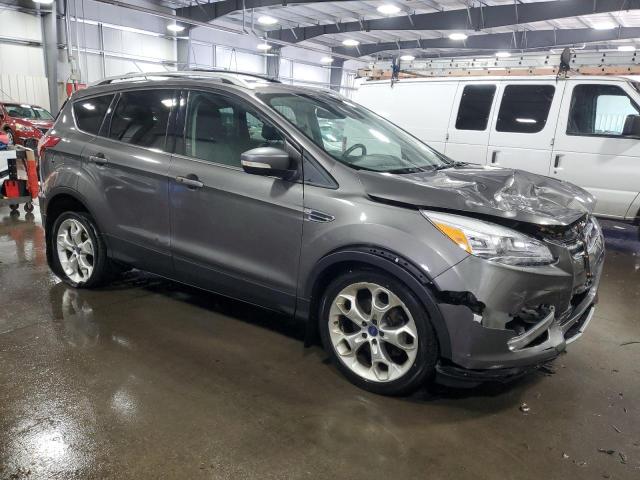 1FMCU9J93DUD54334 - 2013 FORD ESCAPE TITANIUM GRAY photo 4