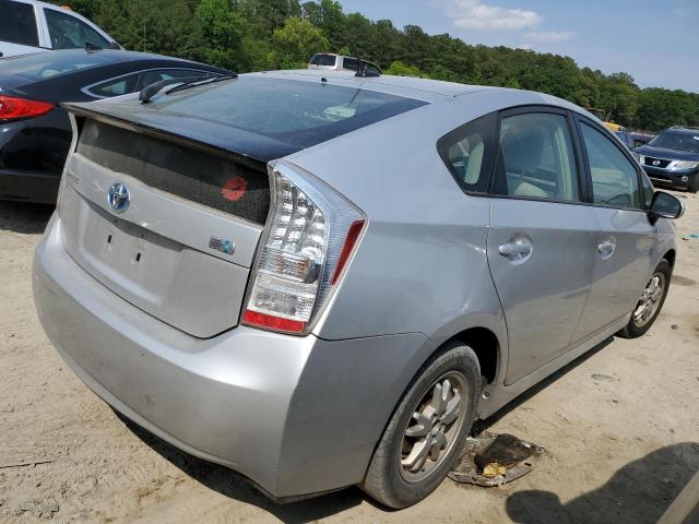 JTDKN3DU7A1098903 - 2010 TOYOTA PRIUS SILVER photo 3