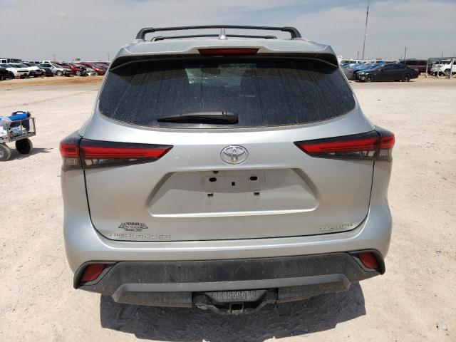 5TDHZRBH2NS207283 - 2022 TOYOTA HIGHLANDER XLE Gümüş foto 6
