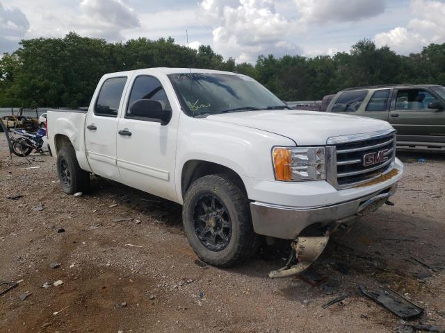 3GTP2VE76CG268417 - 2012 GMC SIERRA K1500 SLE WHITE photo 1