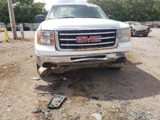 3GTP2VE76CG268417 - 2012 GMC SIERRA K1500 SLE WHITE photo 9