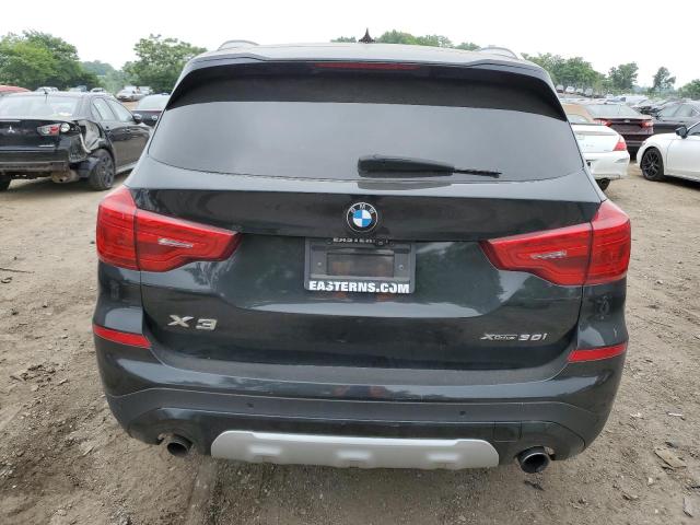 5UXTR9C57KLP89245 - 2019 BMW X3 XDRIVE30I BLACK photo 6