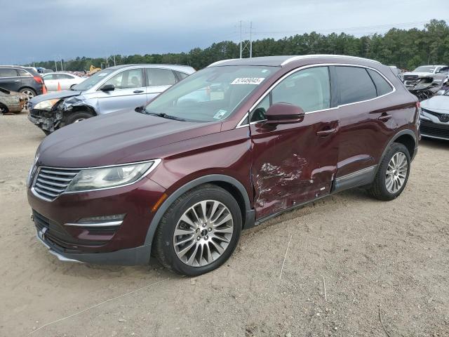 5LMCJ3C92HUL04966 - 2017 LINCOLN MKC RESERVE ბურგუნდია ფოტო 1