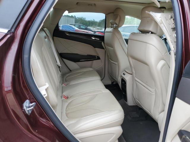 5LMCJ3C92HUL04966 - 2017 LINCOLN MKC RESERVE ბურგუნდია ფოტო 10