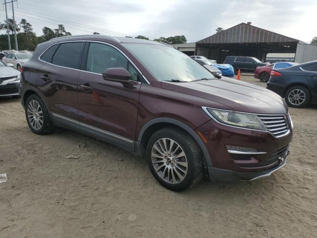 5LMCJ3C92HUL04966 - 2017 LINCOLN MKC RESERVE ბურგუნდია ფოტო 4